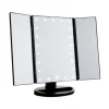 UNIQ Badeværelsestilbehør|Makeupspejle<Three Panel LED Lighted Makeup Mirror