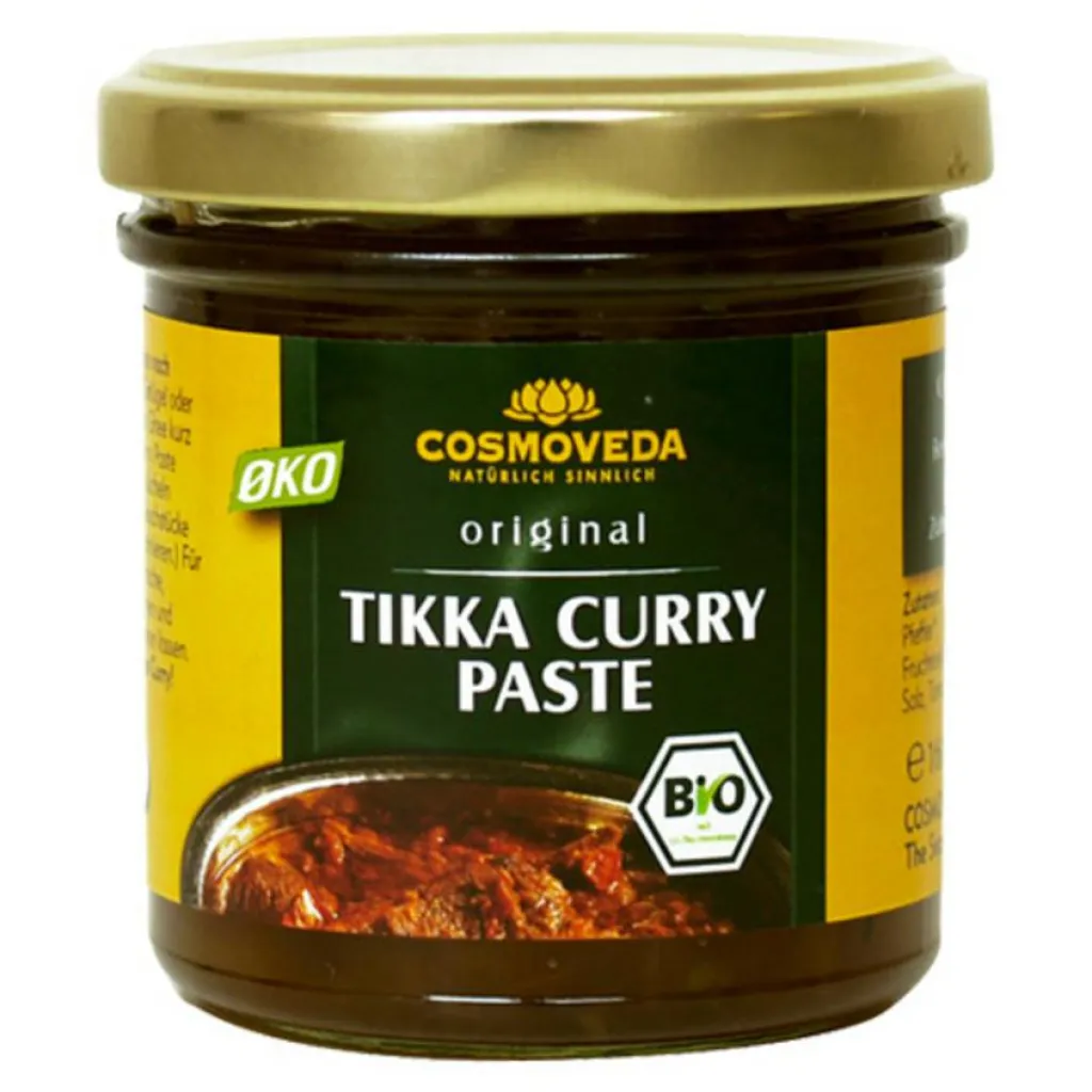 Cosmoveda Øvrige Fødevarer>Tikka Curry Paste Ø