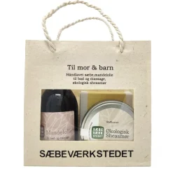 SÆBEVÆRKSTEDET Gaveæsker|Hudpleje Gaveæsker>Til Mor og Barn Gavepose