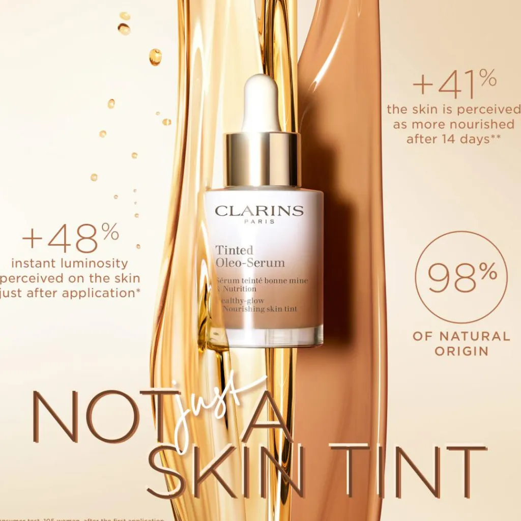 Clarins Tinted Oleo-Serum< Foundation