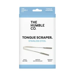 The Humble Co. Tongue scraper, stainless steel< Mund & Tandpleje