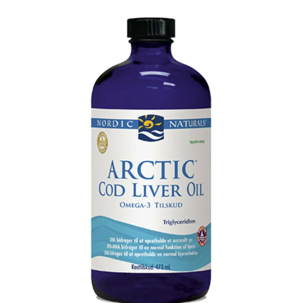 Nordic Naturals Øvrige Kosttilskud>Torskelevertran m. appelsin
