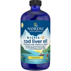 Nordic Naturals Øvrige Kosttilskud<Torskelevertran+D m.citrussmag