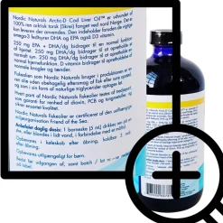 Nordic Naturals Øvrige Kosttilskud<Torskelevertran+D m.citrussmag