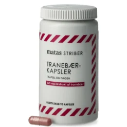 Matas Striber Ingredienser<Tranebærkapsler