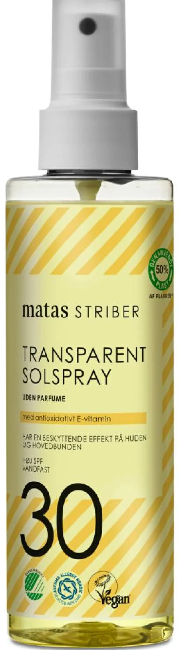 Matas Striber Solcreme<Transparent Solspray SPF 30 Uden Parfume