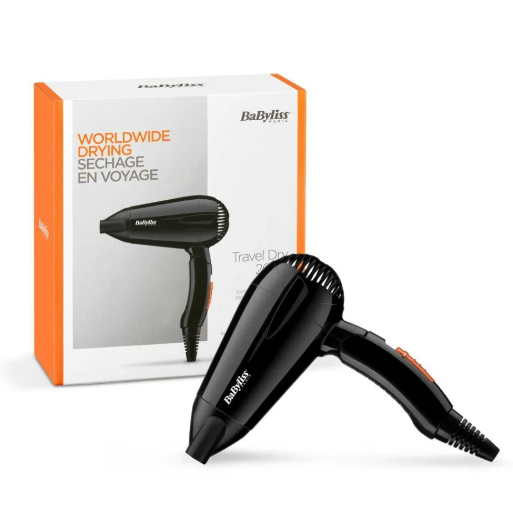 BaByliss Travel Dry 2000< Hårtørrere
