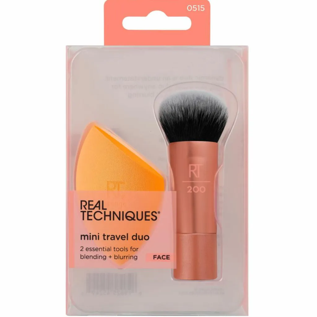 Real Techniques Makeupbørstesæt|Mini Makeup<Travel Duo Mini