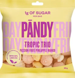 Pandy Tropic Trio Sukkerfri< Lakrids & Vingummi