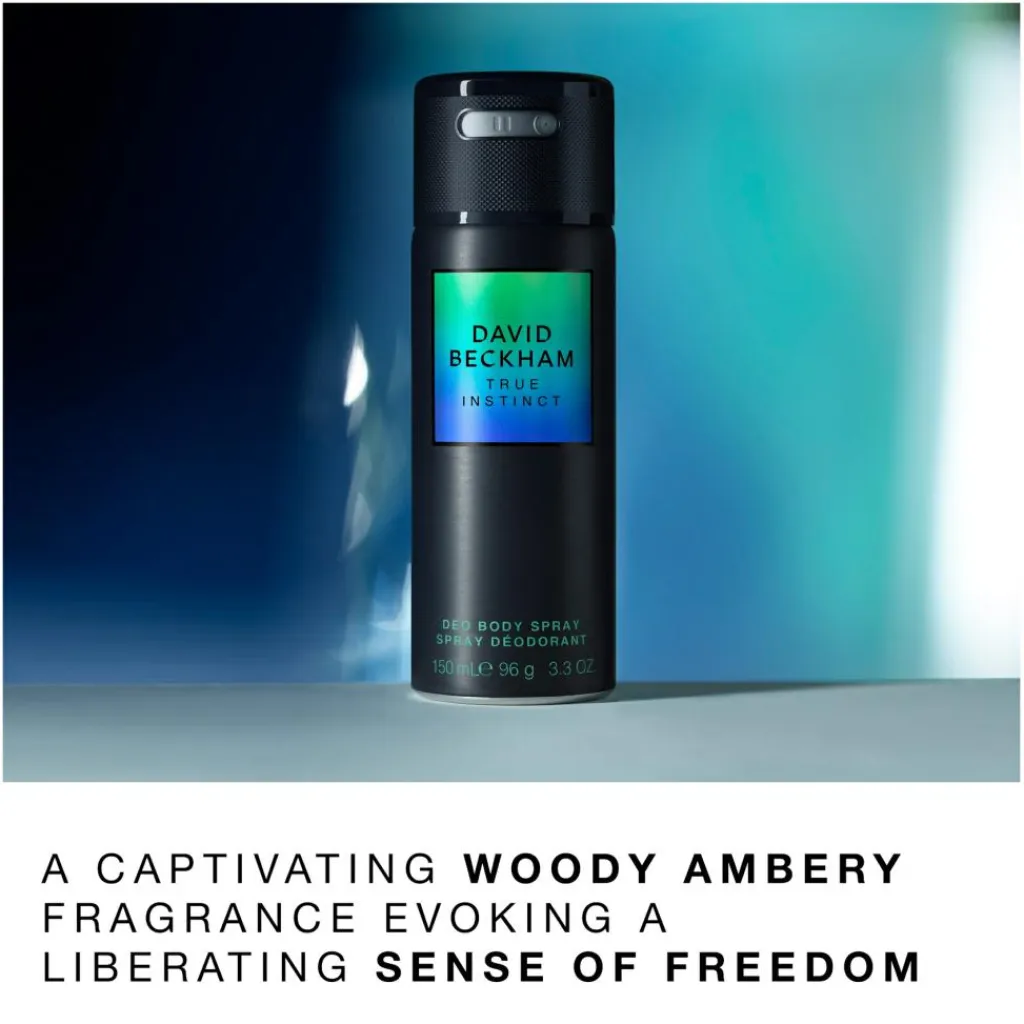 David Beckham True Instinct Deodorant Body Spray for Men< Deodoranter|Til Ham