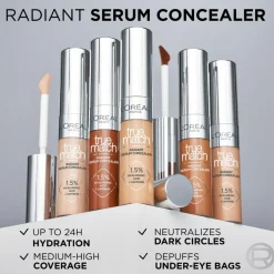 L'Oréal Paris True Match Radiant Serum Concealer< Concealer
