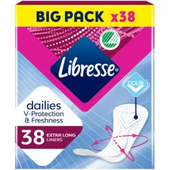 Libresse Bind & Indlæg>Trusseindlæg Extra Long