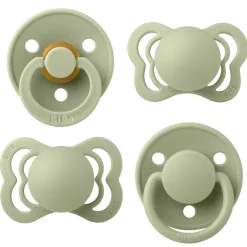 BIBS Try-it Collection Sut Silikone/ latex 4-pak<Børn Sutter