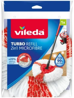 Vileda Rengøring<Turbo Spinmoppe Refill