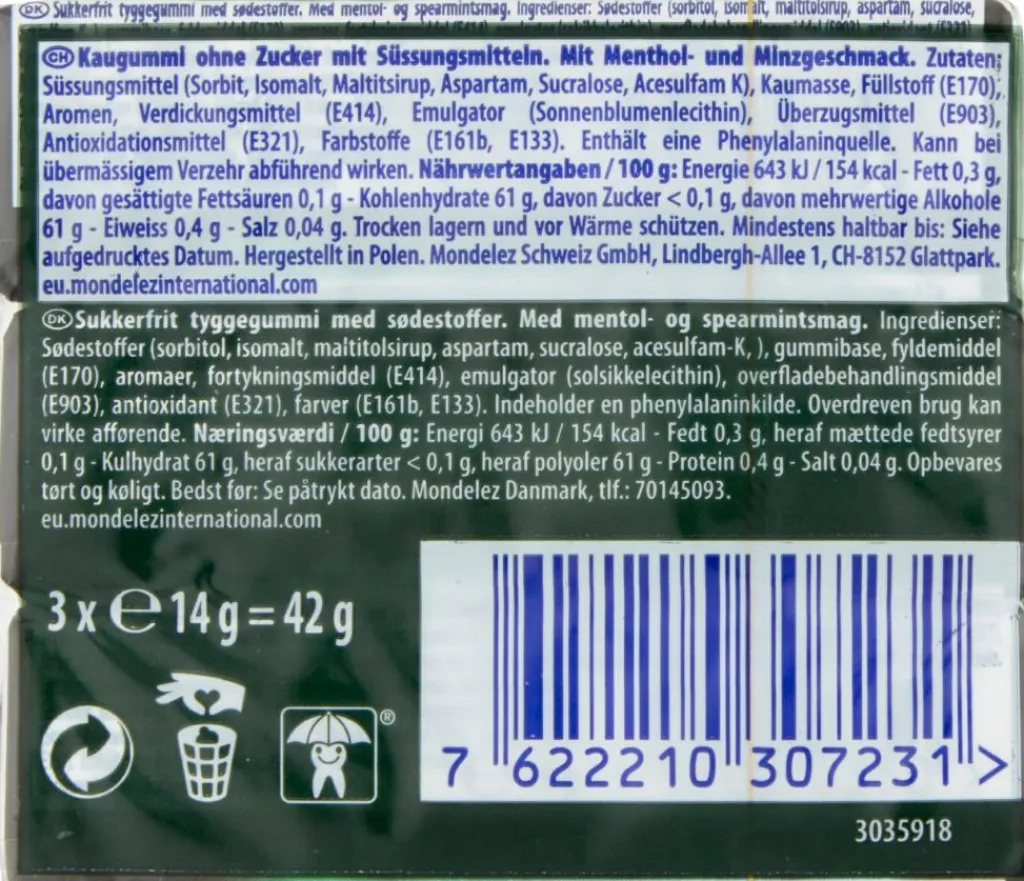 Stimorol Tyggegummi>Tyggegummi