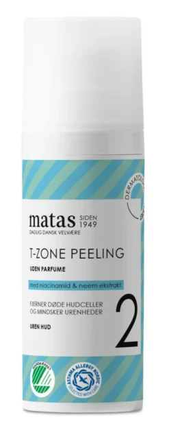 Matas Striber T-Zone Peeling til Uren Hud Uden Parfume< Problemhud