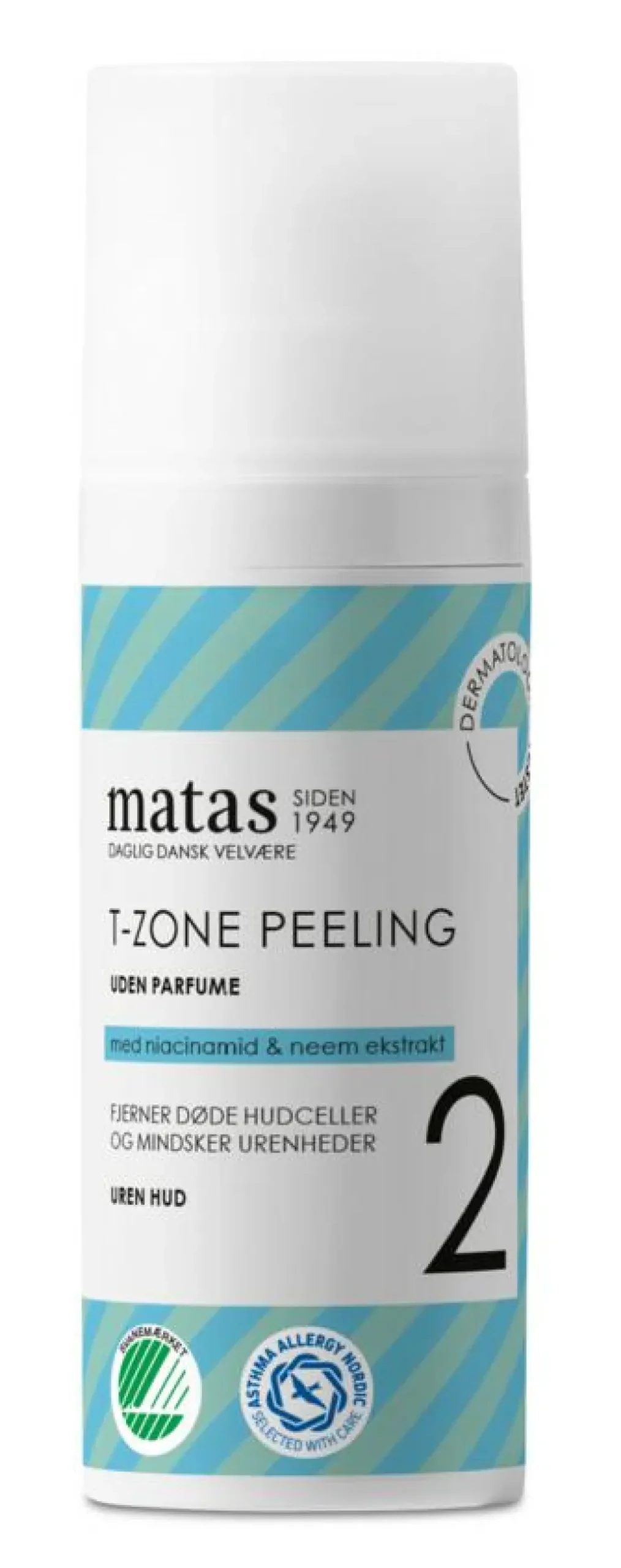 Matas Striber T-Zone Peeling til Uren Hud Uden Parfume< Problemhud