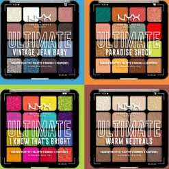 NYX PROFESSIONAL MAKEUP Ultimate Shadow Palette 16-Pan< Øjenskygge