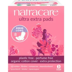 Natracare Bind & Indlæg<Ultra Extra Bind Long