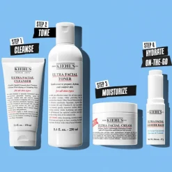 Kiehl’s Ultra Facial Cream< Rejsestørrelser