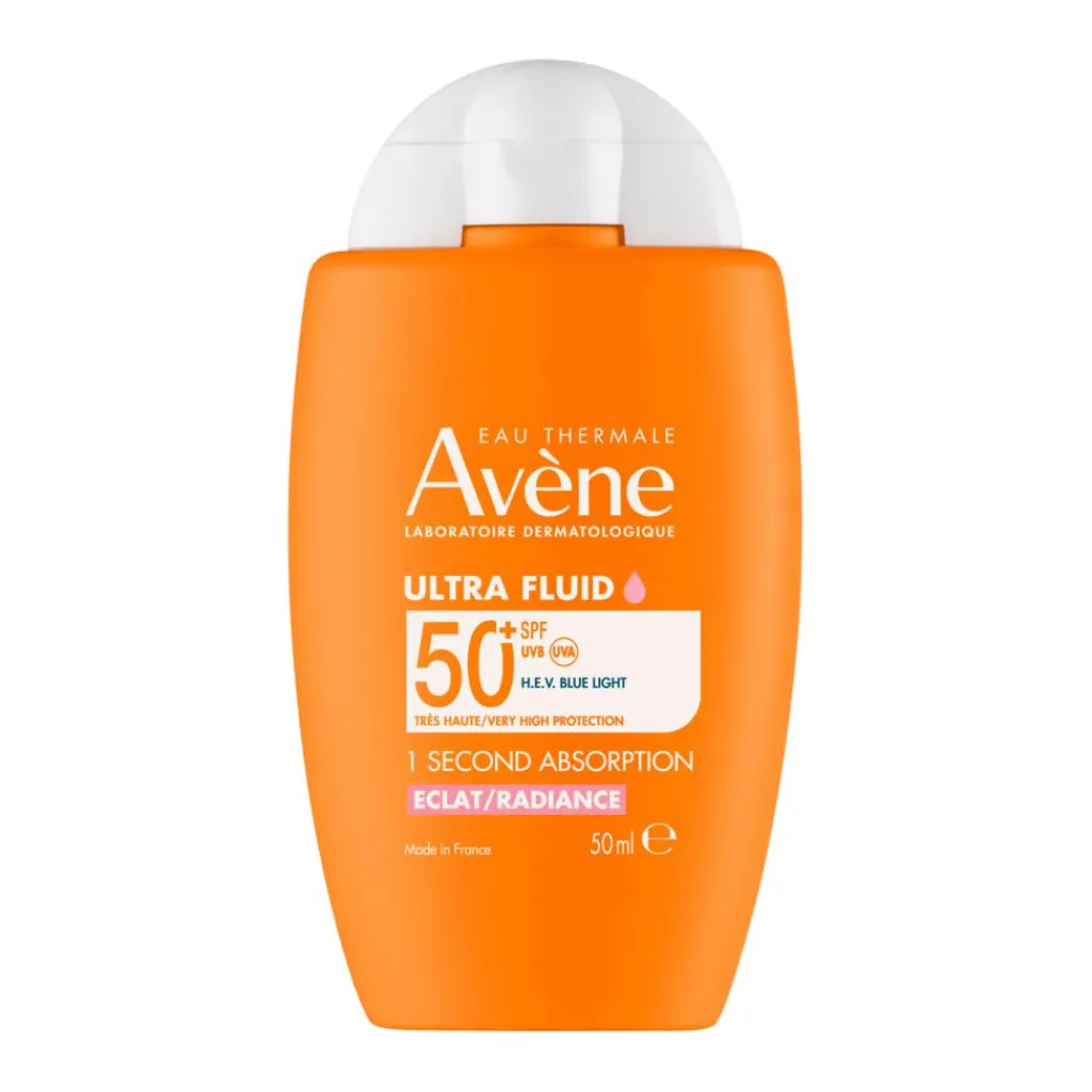 Avène Ultra Fluid Radiance SPF50+ Face Suncare< Solcreme|Solpleje
