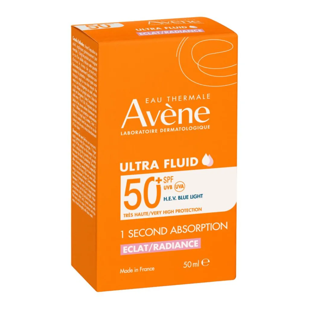 Avène Ultra Fluid Radiance SPF50+ Face Suncare< Solcreme|Solpleje