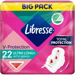 Libresse Ultra Long Wing< Bind & Indlæg