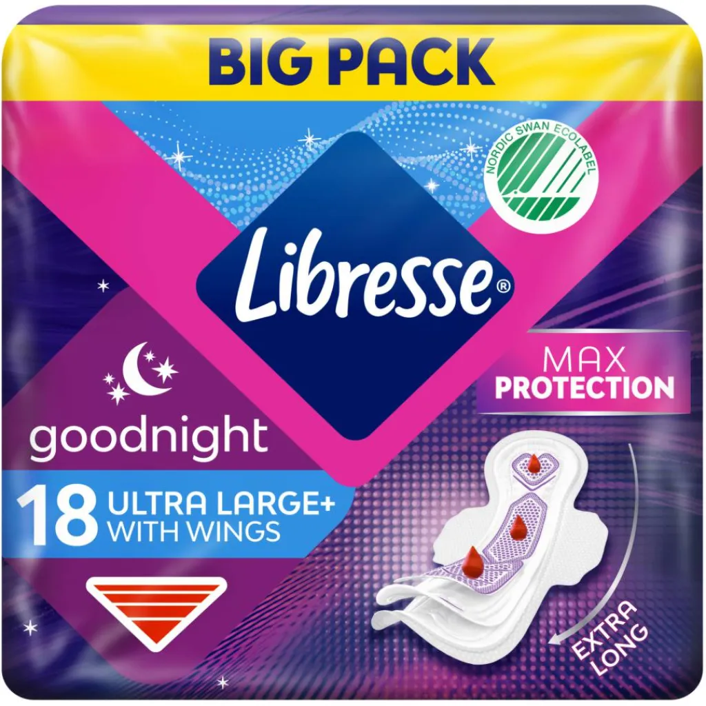 Libresse Bind & Indlæg>Ultra Night Extra Wide