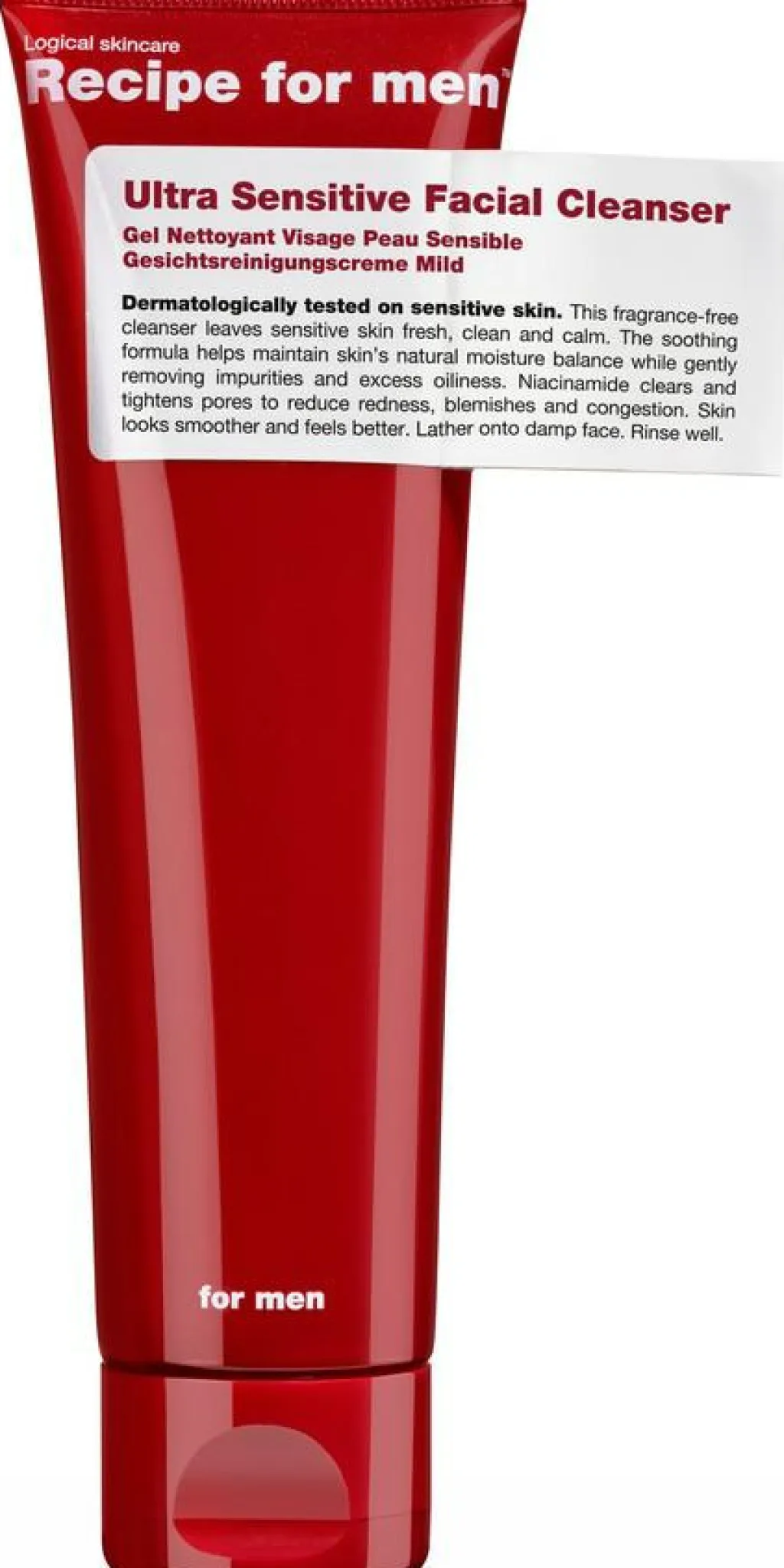 Recipe For Men Ansigtspleje<Ultra Sensitive Facial Cleanser