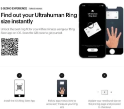 Ultrahuman Ring Air Aster Black< Sports- & Pulsure|Sports- & Pulsure