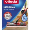 Vileda Rengøring<UltraMax Fladmoppe Refill 2i1 Microfiber