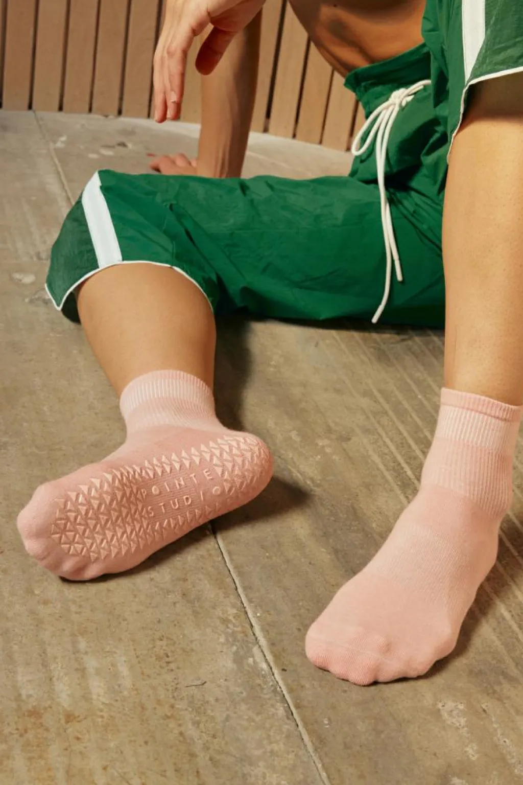 Pointe Studio Union Grip Full Foot< Træningssokker