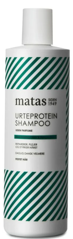 Matas Striber Shampoo>Urteprotein Shampoo til Fedtet Hår Uden Parfume