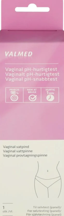 ValMed Vaginal pH-hurtigtest< Øvrige Tests