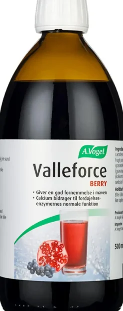 A.Vogel Saft, Juice & Iste|Fordøjelse & Fibre<Valleforce Berry