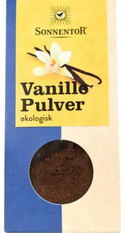 Sonnentor Vaniljepulver Ø< Sukker & Sødemidler