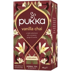 Pukka Vanilla Chai te Ø< Te