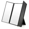 UNIQ Badeværelsestilbehør|Makeupspejle>Vanity Tri-fold Makeup Spejl Med LED Lys