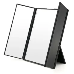 UNIQ Badeværelsestilbehør|Makeupspejle>Vanity Tri-fold Makeup Spejl Med LED Lys