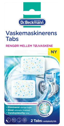 Dr. Beckmann Vaskemaskinerens Tabs< Tekstilpleje