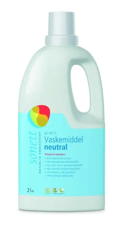 Sonett Rengøring<Vaskemiddel Flydende Neutral