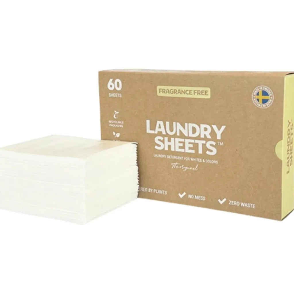 Laundry Sheets Vaskemiddel I ArkOcean Breeze< Tekstilpleje