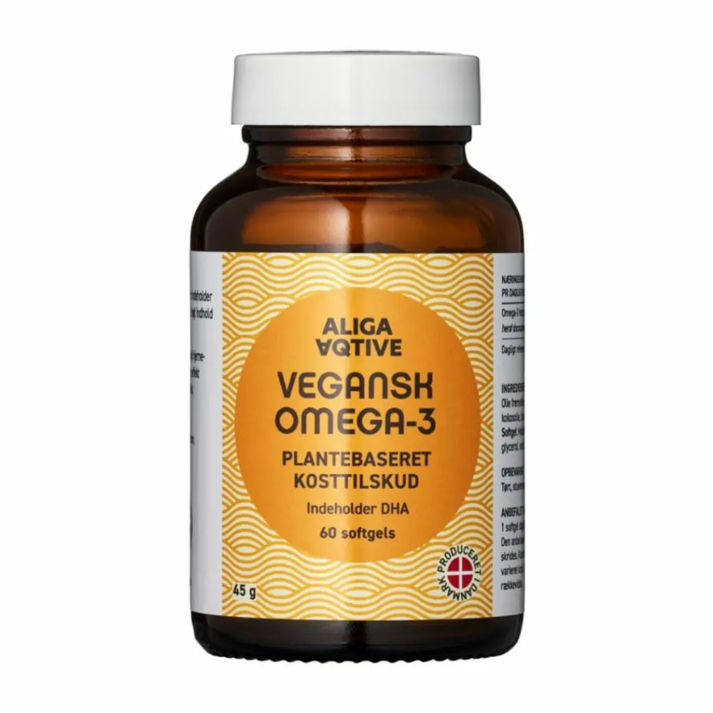 Aliga Aqtive Fiskeolie & Omega 3>Vegansk Omega-3