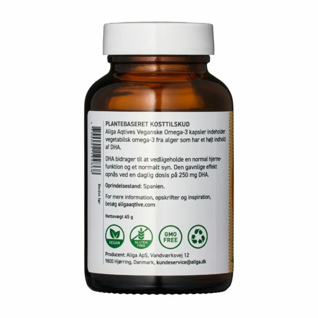 Aliga Aqtive Fiskeolie & Omega 3>Vegansk Omega-3