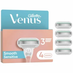 Gillette Skrabere & Blade>Venus Smooth Sensitiv Pink Barberblade