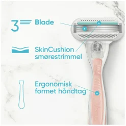 Gillette Venus Smooth Sensitive Pink Barberskraber< Skrabere & Blade