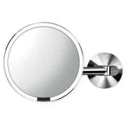 Simplehuman Væghængt sensor Kosmetikspejl< Badeværelsestilbehør|Makeupspejle