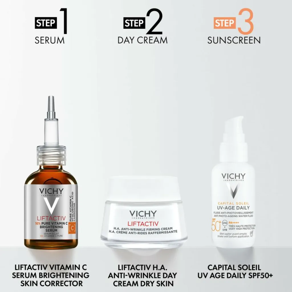 Vichy Ansigtspleje|Anti-Age<Liftactiv H.A. Dagcreme Til Tør Hud
