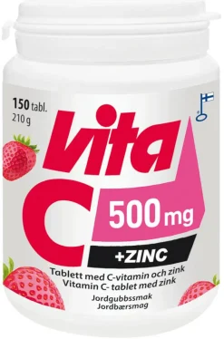 Vitabalans Oy C-Vitamin>Vita C 500mg + Zinc 15mg