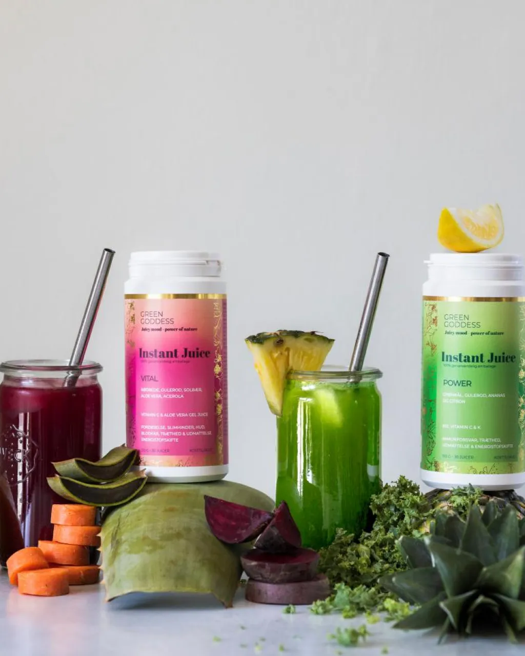 Green Goddess Øvrige Kosttilskud>Vital Instant Juice